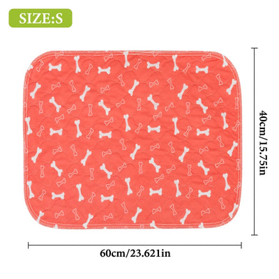 1Pc Puppy Pads with Pheromones, Washable Puppypad Pee Pads, Ultra-Durable 4-Layer Leak-Proof Training Mats with Non-Slip Bottom
