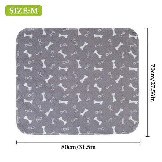 1Pc Puppy Pads with Pheromones, Washable Puppypad Pee Pads, Ultra-Durable 4-Layer Leak-Proof Training Mats with Non-Slip Bottom