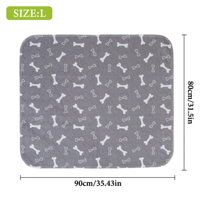 1Pc Puppy Pads with Pheromones, Washable Puppypad Pee Pads, Ultra-Durable 4-Layer Leak-Proof Training Mats with Non-Slip Bottom
