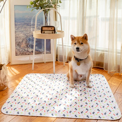 1Pc Puppy Pads with Pheromones, Washable Puppypad Pee Pads, Ultra-Durable 4-Layer Leak-Proof Training Mats with Non-Slip Bottom