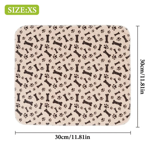 1Pc Puppy Pads with Pheromones, Washable Puppypad Pee Pads, Ultra-Durable 4-Layer Leak-Proof Training Mats with Non-Slip Bottom