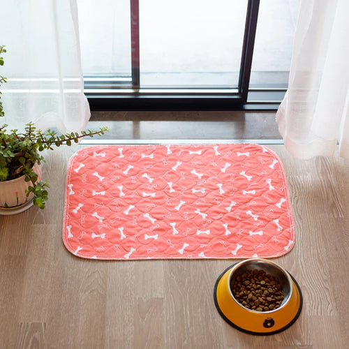 1Pc Puppy Pads with Pheromones, Washable Puppypad Pee Pads, Ultra-Durable 4-Layer Leak-Proof Training Mats with Non-Slip Bottom