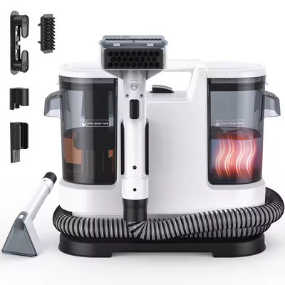 Hot-water carpet cleaner